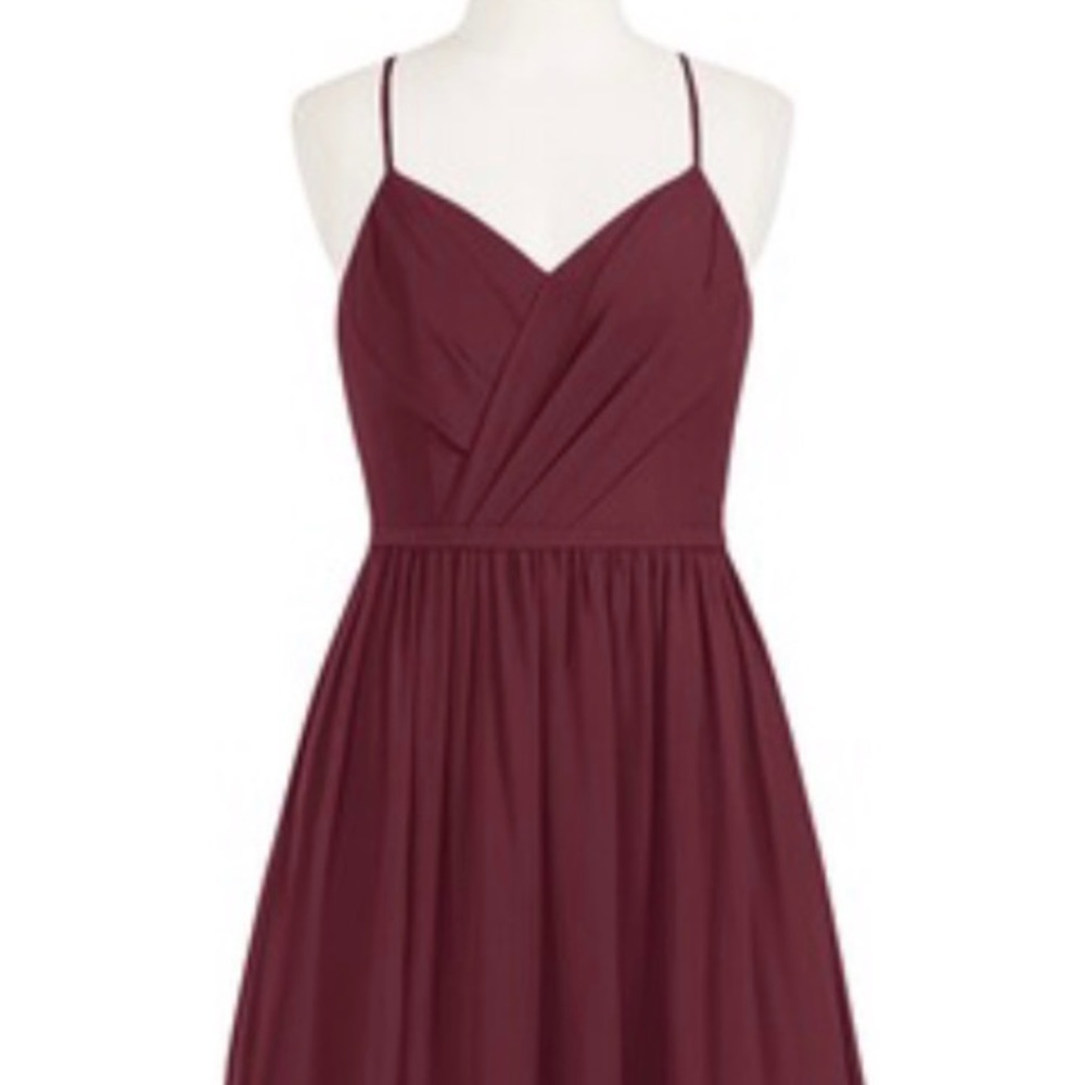 Azizie Cora Cabernet Bridesmaid Dress Gown